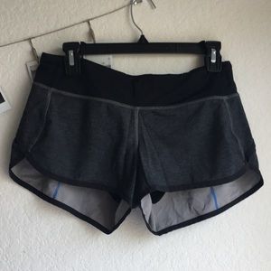 Lululemon size 6 speed shorts